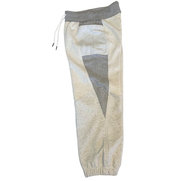 SMALL Free People Movement Making It Gray Cream Colorblock Joggers Sweatpants - Picture 9 of 12